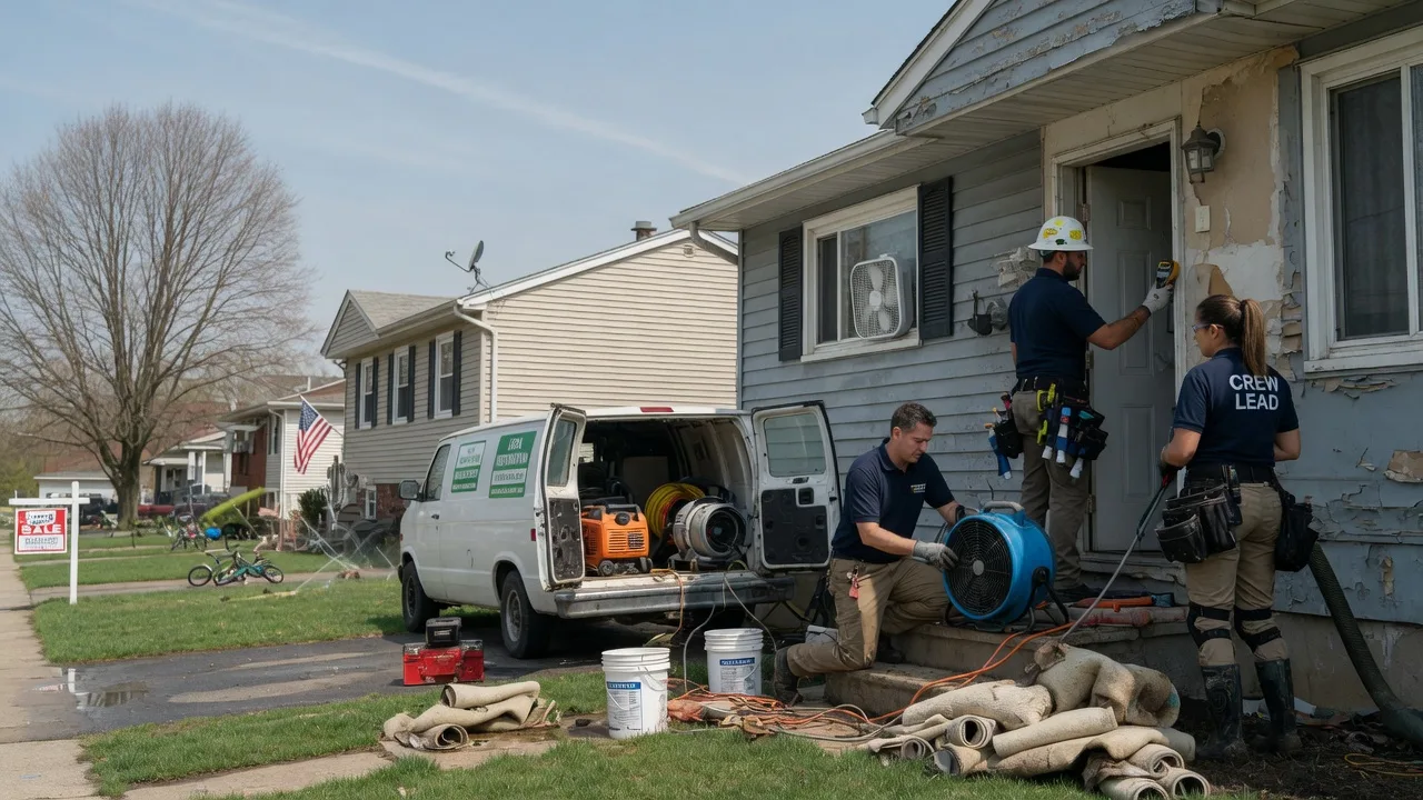 Flood Cleanup in South Seaville, NJ near me